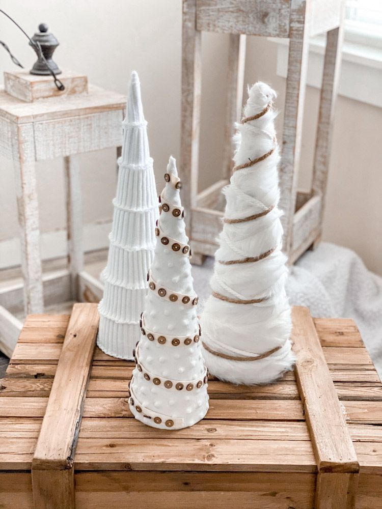 Hobby Lobby - Turn a paper-mache cone into a charmingly