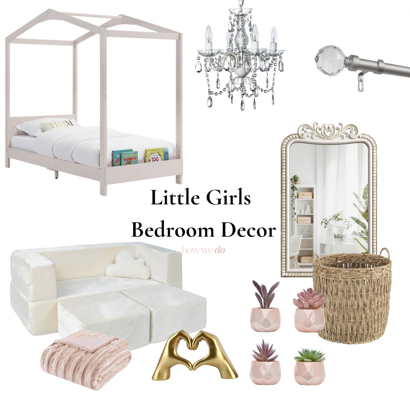 Little Girl Bedroom Decor Ideas to Inspire How We Do