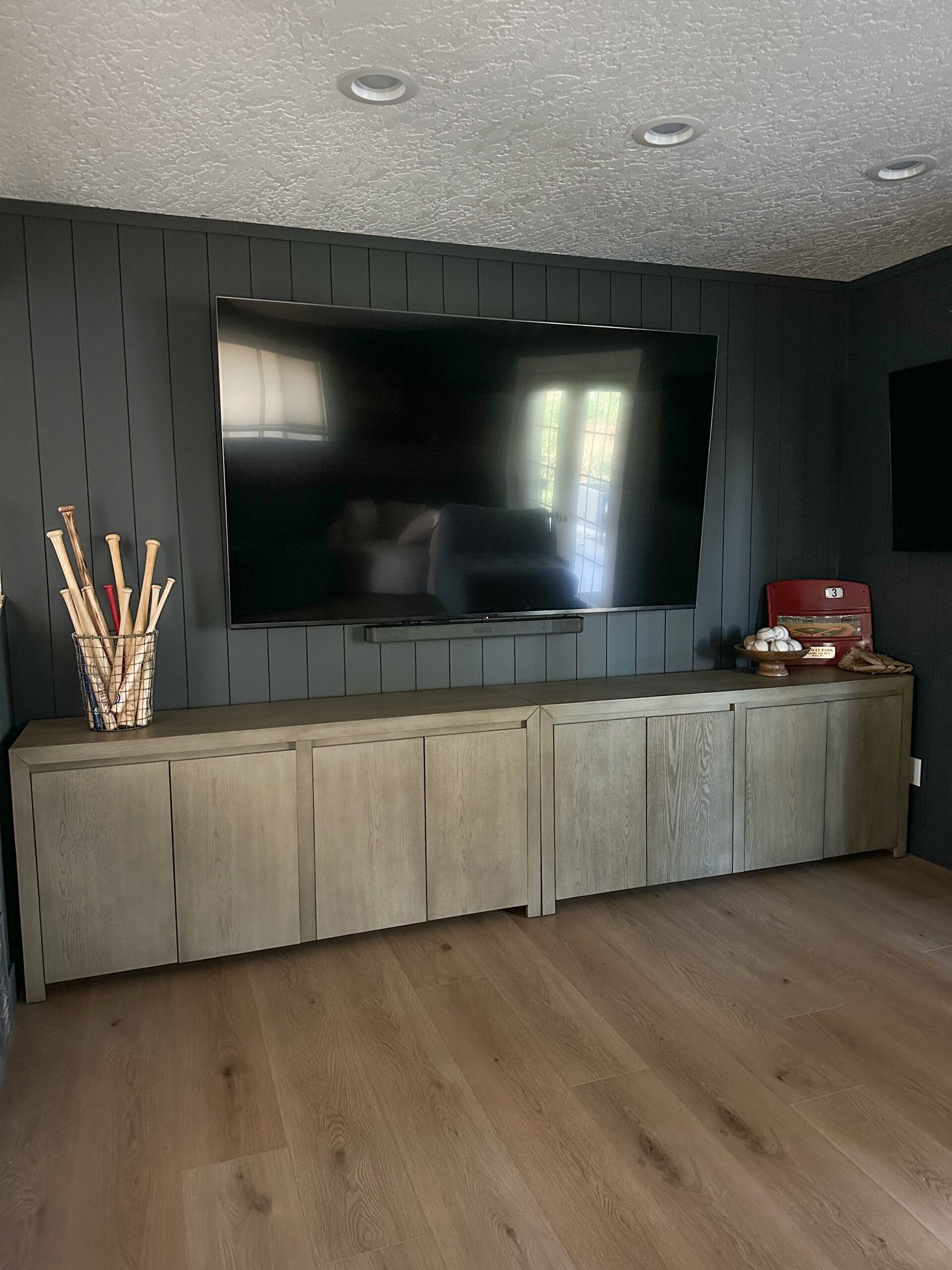 Transform Your Space with an Affordable DIY Vertical Shiplap Feature ...